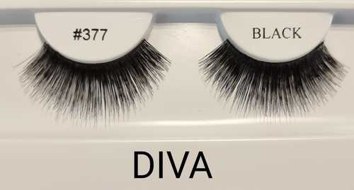 ריסים מלאכותיים דיווה DIVA משיער טבעי רב שימושי מדגם 377