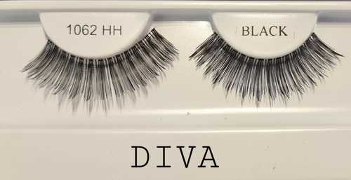 ריסים מלאכותיים דיווה DIVA משיער טבעי רב שימושי מדגם 1062