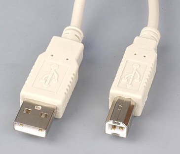 כבל USB למדפסת USB B TYPE באורך 3 מטר