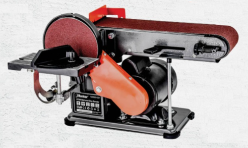 מלטשת סרט שולחנית HUNTER 375W 