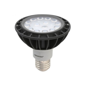 נורה אור חם 15W E27 PAR30 שחור Megamen