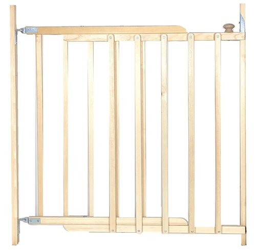 שער בטיחות מתקפל מעץ למקומות צרים ולגרמי מדרגות איזי גייט EASYGATE