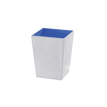 פח פתוח לבן עם טקסטורה ECOPELLE Waste Basket 