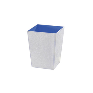 פח פתוח לבן עם טקסטורה ECOPELLE Waste Basket 