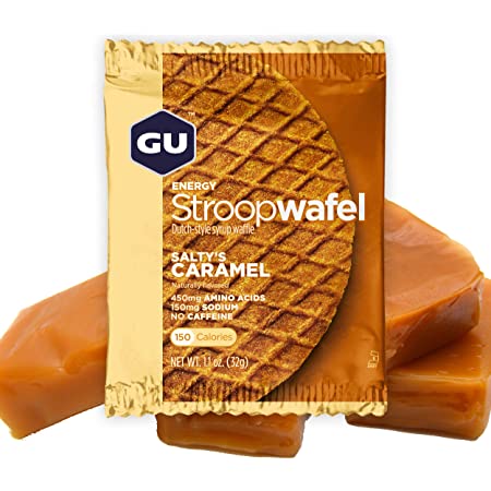GU Stroopwafel Saltys Caramel בטעם קרמל מלוח