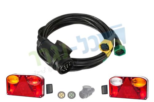 פנסים לנגרר + כבל 5-5-13 - דגם FT-088