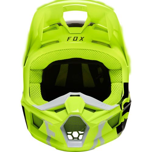 מבצע קסדת פוקס + משקפי אבק - FOX V1 SKEW V22