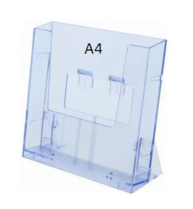 מעמד תצוגה פרספקס גודל A4 KG-309 תא אחד