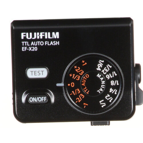 פלאש למצלמת פוג'י FUJIFILM EF-X20