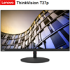 מסך 27 אינטש Lenovo ThinkVision T27p-10, רזולוציה UHD-4K, ציר Pivot, חיבורי USB-C
