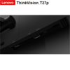 מסך 27 אינטש Lenovo ThinkVision T27p-10, רזולוציה UHD-4K, ציר Pivot, חיבורי USB-C