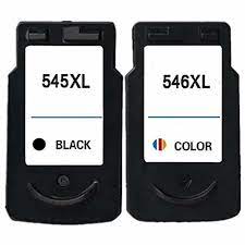 זוג ראשי דיו תואמים קנון CANON 545XL+ 546XL 