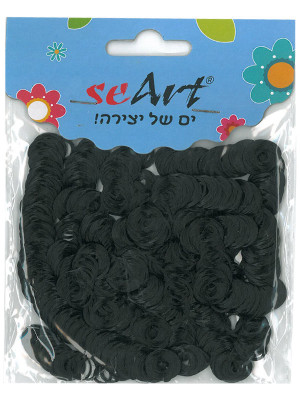 שיער לבובה צבע שחור