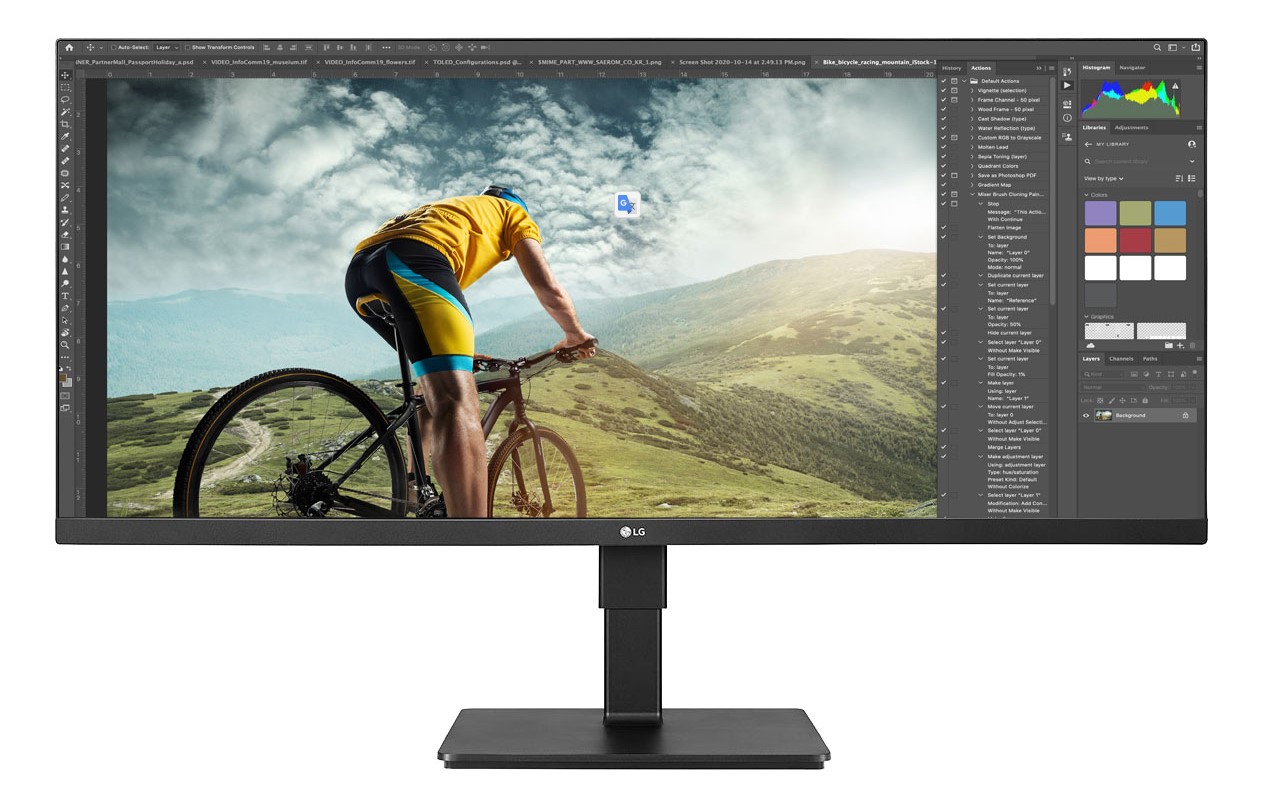 מסך מחשב LG TFT 34" 34BN670-B FHD IPS