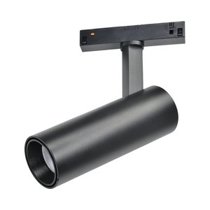 ספוט לד שחור לפס צבירה מגנטי TIKTOK SPOT 12W אור חם Nisko