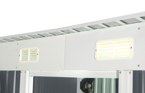 מחסן מתכת  דגם 1.94X1.21 Garden Top DF2