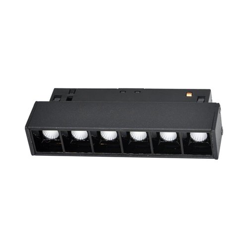 ספוט לד 6 נקודות שחור לפס צבירה מגנטי TIKTOK DOT11 5W אור חם Nisko 

