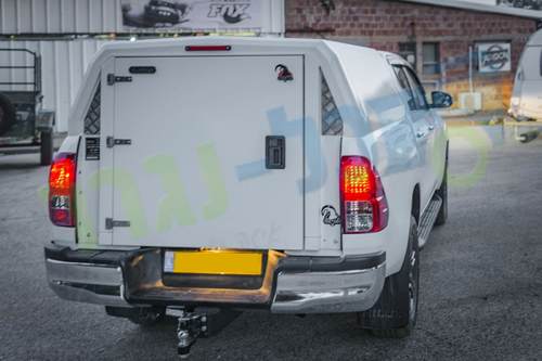 ארגז אחורי אלומיניום לטויוטה HILUX - דגם 