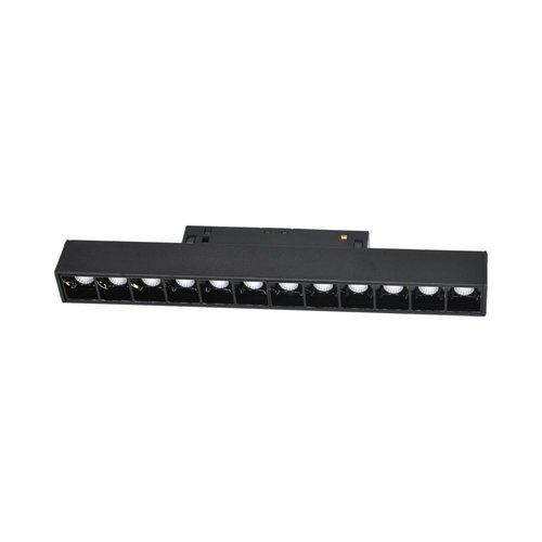 ספוט לד 12 נקודות שחור לפס צבירה מגנטי TIKTOK DOT22 10W אור חם Nisko 
