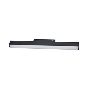 ספוט לד שטוח שחור לפס צבירה מגנטי TIKTOK FLAT90 20W אור חם Nisko