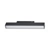 ספוט לד שטוח שחור לפס צבירה מגנטי TIKTOK FLAT60 15W אור חם