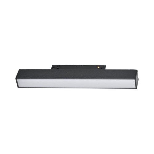 ספוט לד שטוח שחור לפס צבירה מגנטי TIKTOK FLAT60 15W אור חם Nisko 
