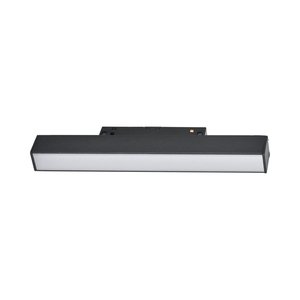 ספוט לד שטוח שחור לפס צבירה מגנטי TIKTOK FLAT60 15W אור חם Nisko