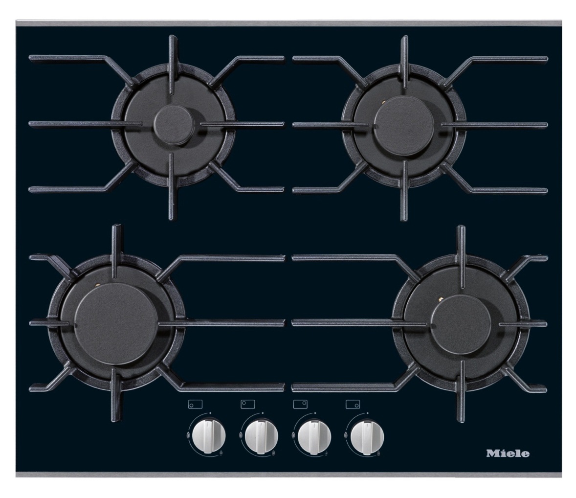 כיריים גז 60 ס"מ MIELE זכוכית דגם: KM3010