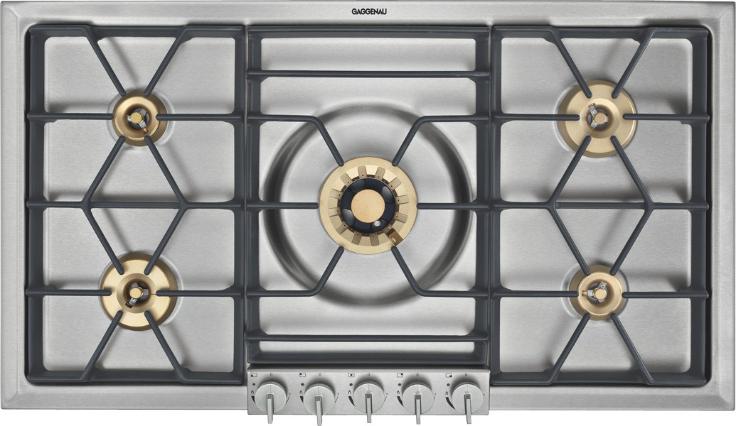כיריים גז 90 ס"מ נירוסטה GAGGENAU דגם VG295 114F