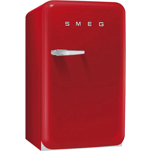 מקרר בר ביתי בעיצוב רטרו צבע אדום סמג SMEG דגם: FAB10HRR