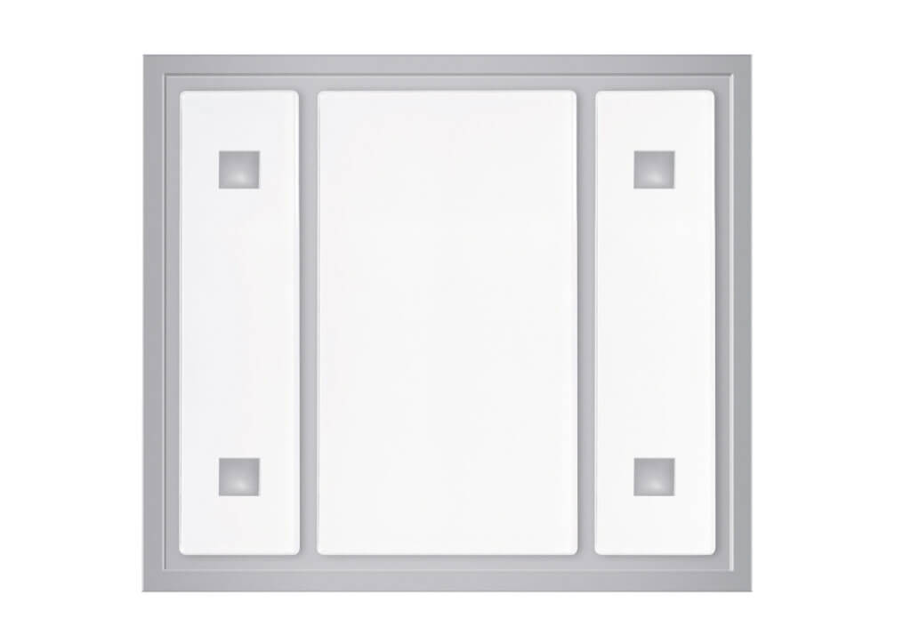קולט אדים תקרתי 90 ס"מ נירוסטה מבית FRECAN דגם ALENA MODULAR