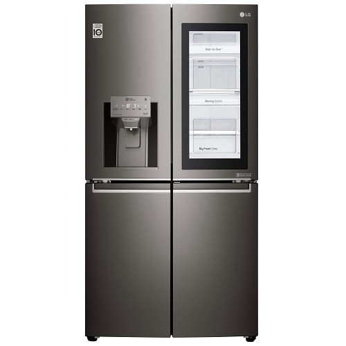 מקרר 4 דלתות LG אל ג'י דגם: GRX710INS