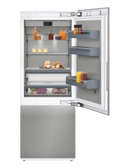 מקרר אינטגראלי מקפיא תחתון מבית גגנאו GAGGENAU דגם RB472 305