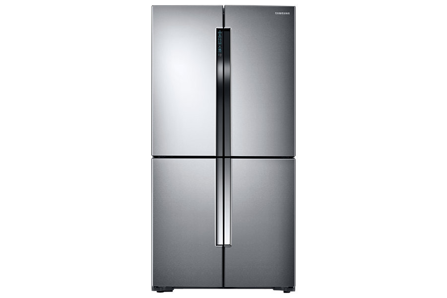 מקרר 4 דלתות מקפיא תחתון SAMSUNG דגם: RF68N9091SL החדש והמשופר.