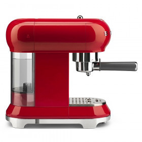 מכונת קפה אספרסו ידנית בעיצוב רטרו SMEG ECF01RDEU אדום