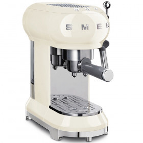 מכונת קפה אספרסו סמג דגם: ECF01CREU שמנת
