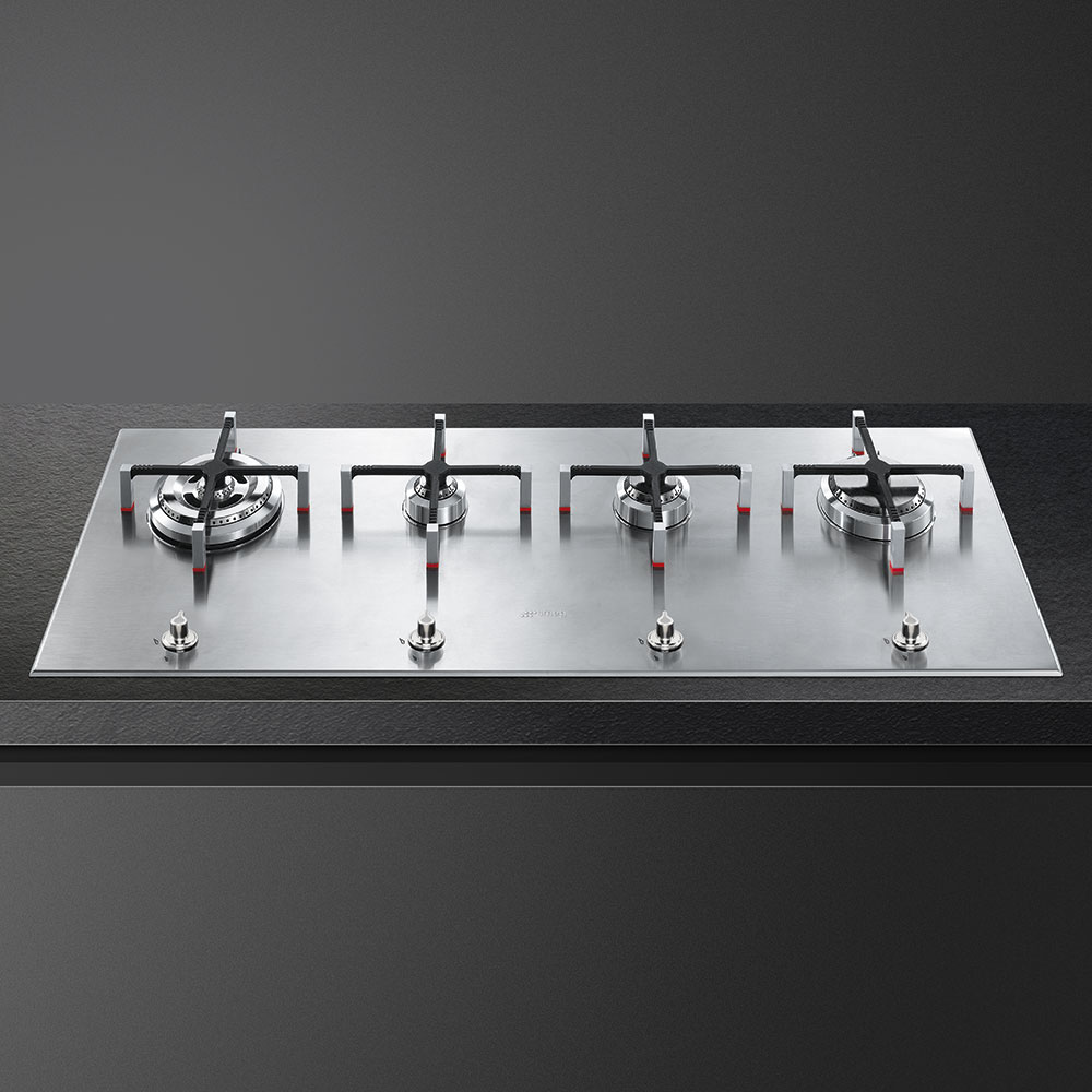 כיריים גז 100 ס"מ נירוסטה סמג SMEG דגם PX1402