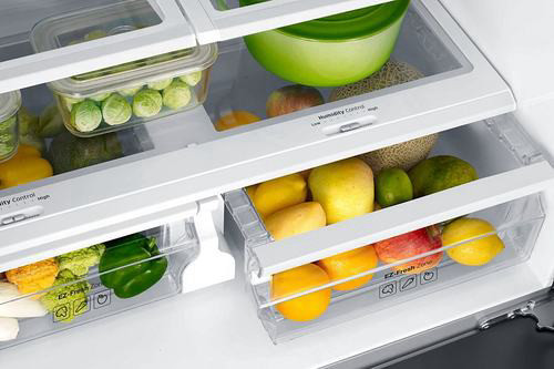 מקרר 4 דלתות מקפיא תחתון סמסונג SAMSUNG דגם: RF60J9001SL