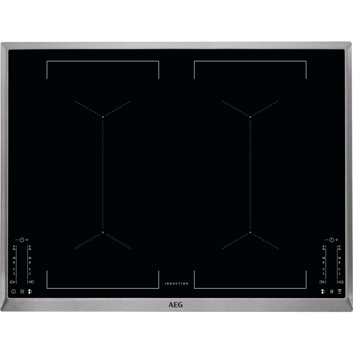 כיריים אינדוקציה 70 ס"מ AEG דגם: IKE74451XB