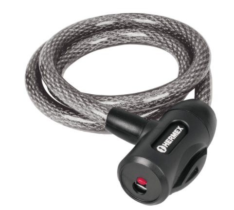 מנעולי אופניים עם מפתחות TRUPER HERMEX 43923