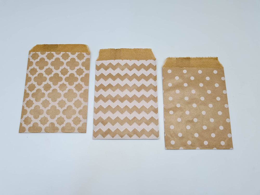 שקית נייר 13X18- קרפט