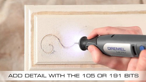 אביזר 3 יח' כרסם קטן לחריטה 105 קוטר 0.8 מ