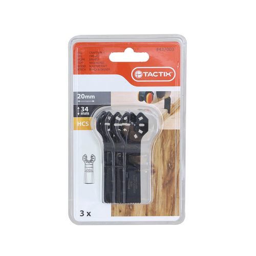 סט להבים 3 יח' למולטיטול 32X39MM