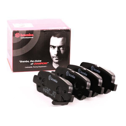 ‏רפידות בלם אחוריות Brembo | ‏ניסן טידה, קשקאי, ג'וק ועוד | ‏P56046