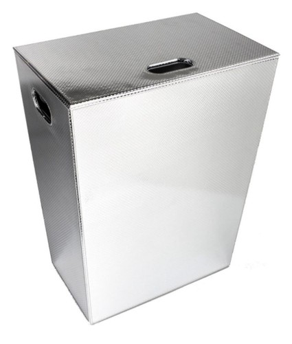 סל כביסה מעויינים כסוף ECOPELLE Hamper 
