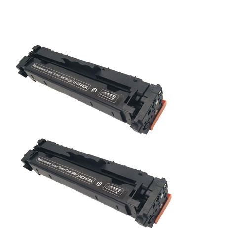 זוג טונרים שחורים 1+1 תואם HP477 CF410A