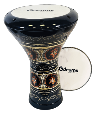 דרבוקה נחושת מקצועית בעיצוב אותנטי EC-GE17 מבית Gdrums