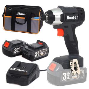 אימפקט ללא פחמים 18V BL כולל 2 סוללות HUNTER 3Ah 