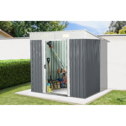מחסן מתכת  דגם 1.94X1.21 Garden Top DF2