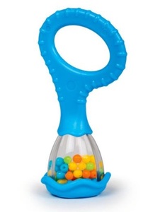 שייקר / רעשן עם ידית אחיזה (מגוון צבעים)